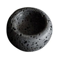 Travertine Bowl, by Brendan Tadler in Black Travertine