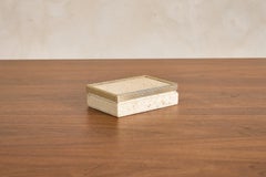 Travertine Box attrributed to Enzo Mari for Fratelli Mannelli