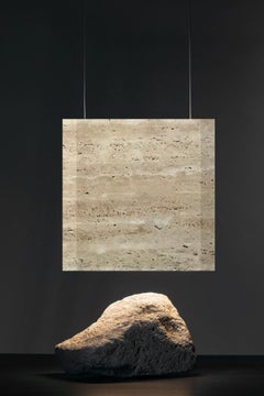 Lámpara de techo de travertino "Werner Sr." en stock