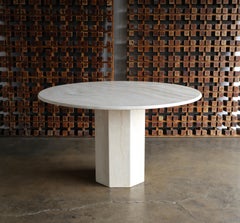 Travertine Centre Table, circa 1980