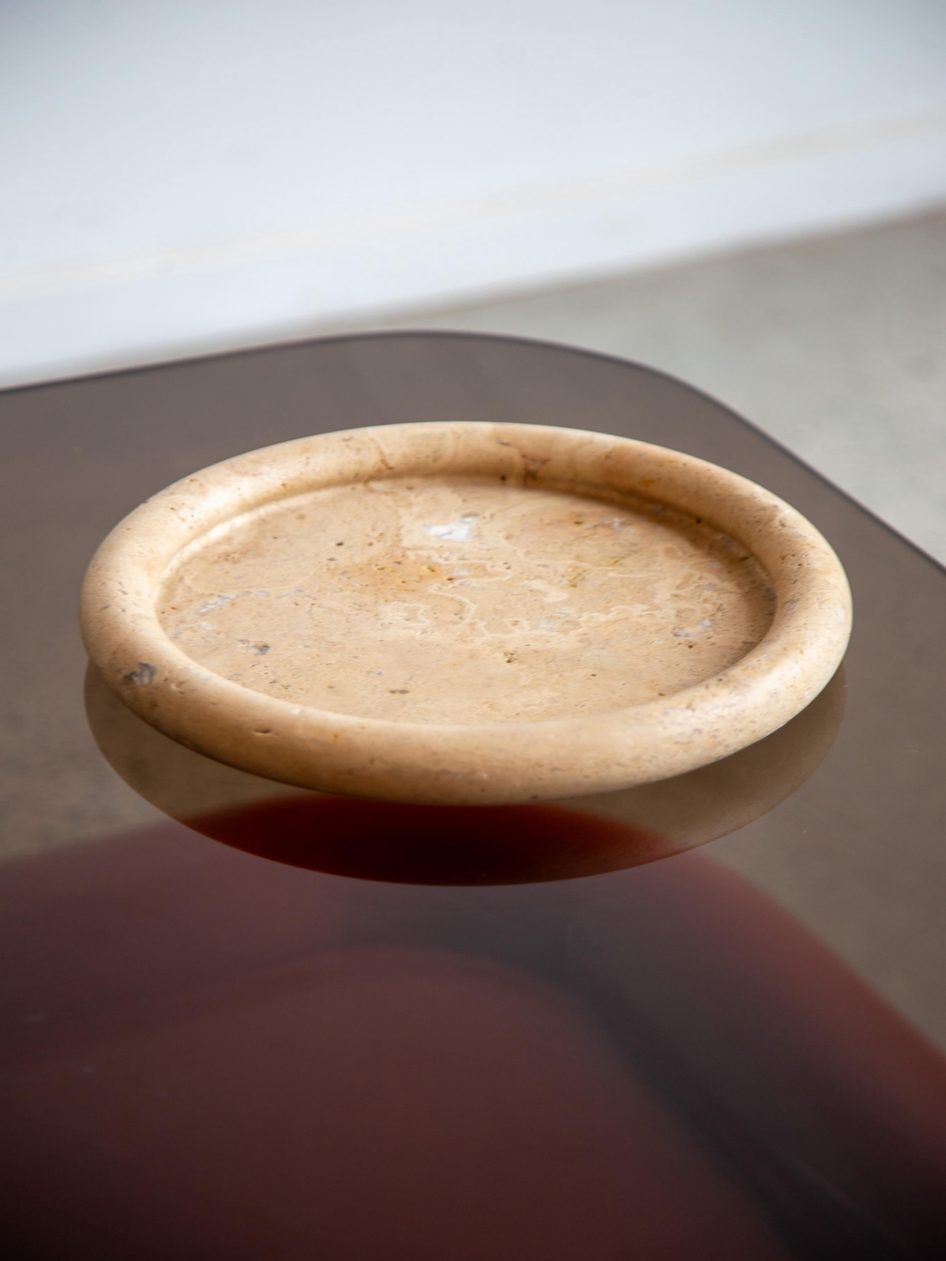 Travertine Centrepiece Bowl by Fratelli Mannelli For Sale 1
