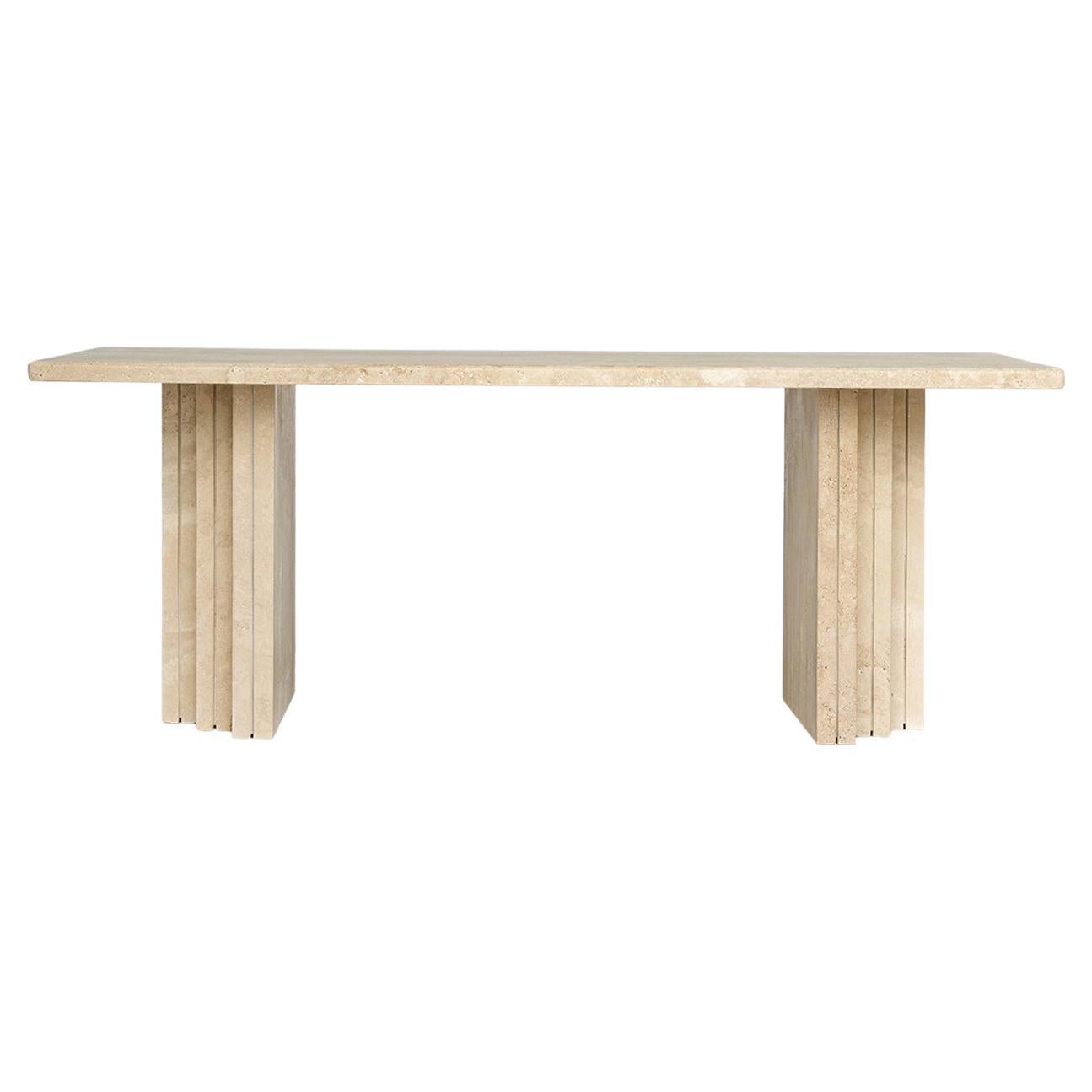 Travertine Coffee Table ‘BRUT’