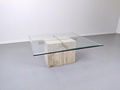 Travertine Coffee Table by Artedi