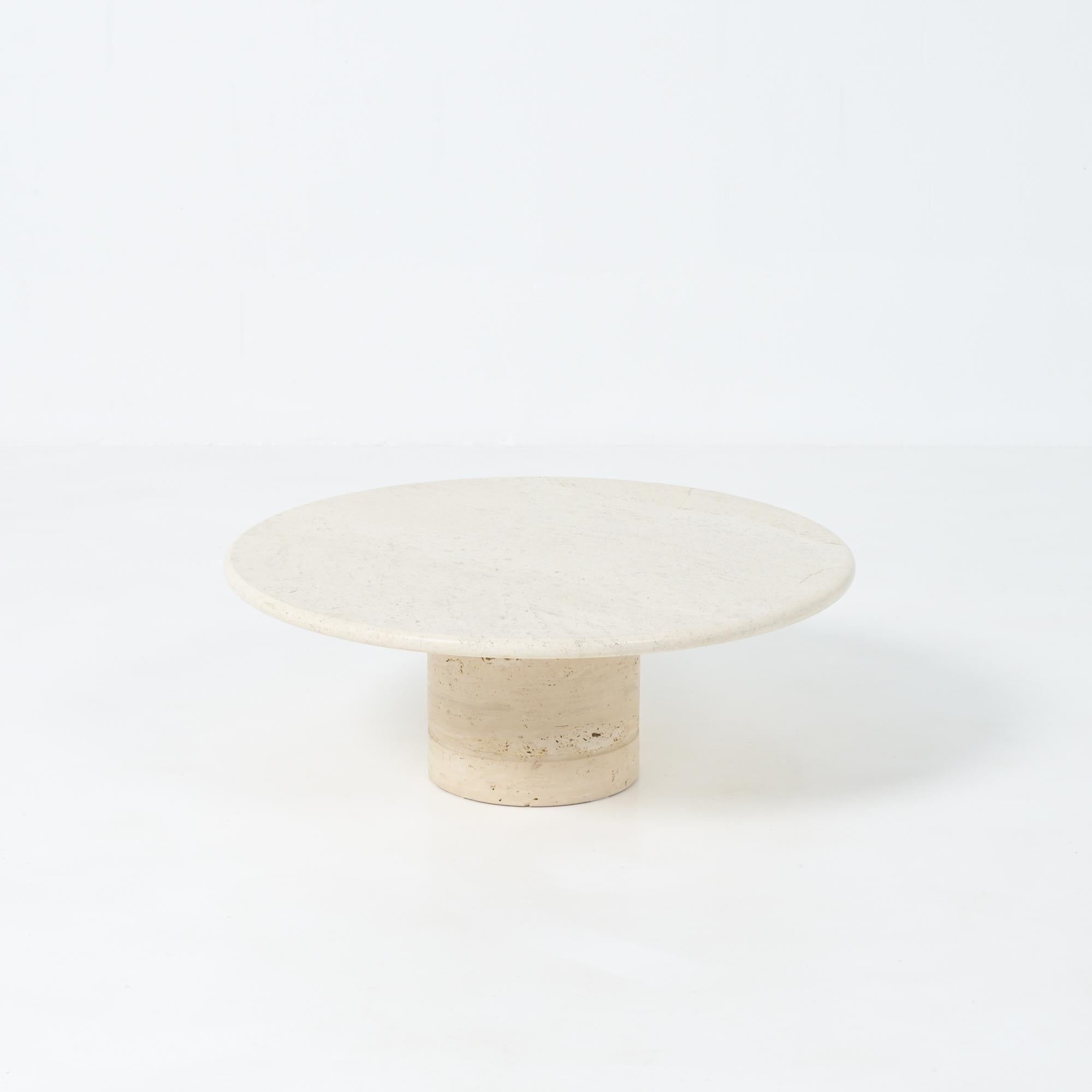 Travertine Coffee Table en vente 1