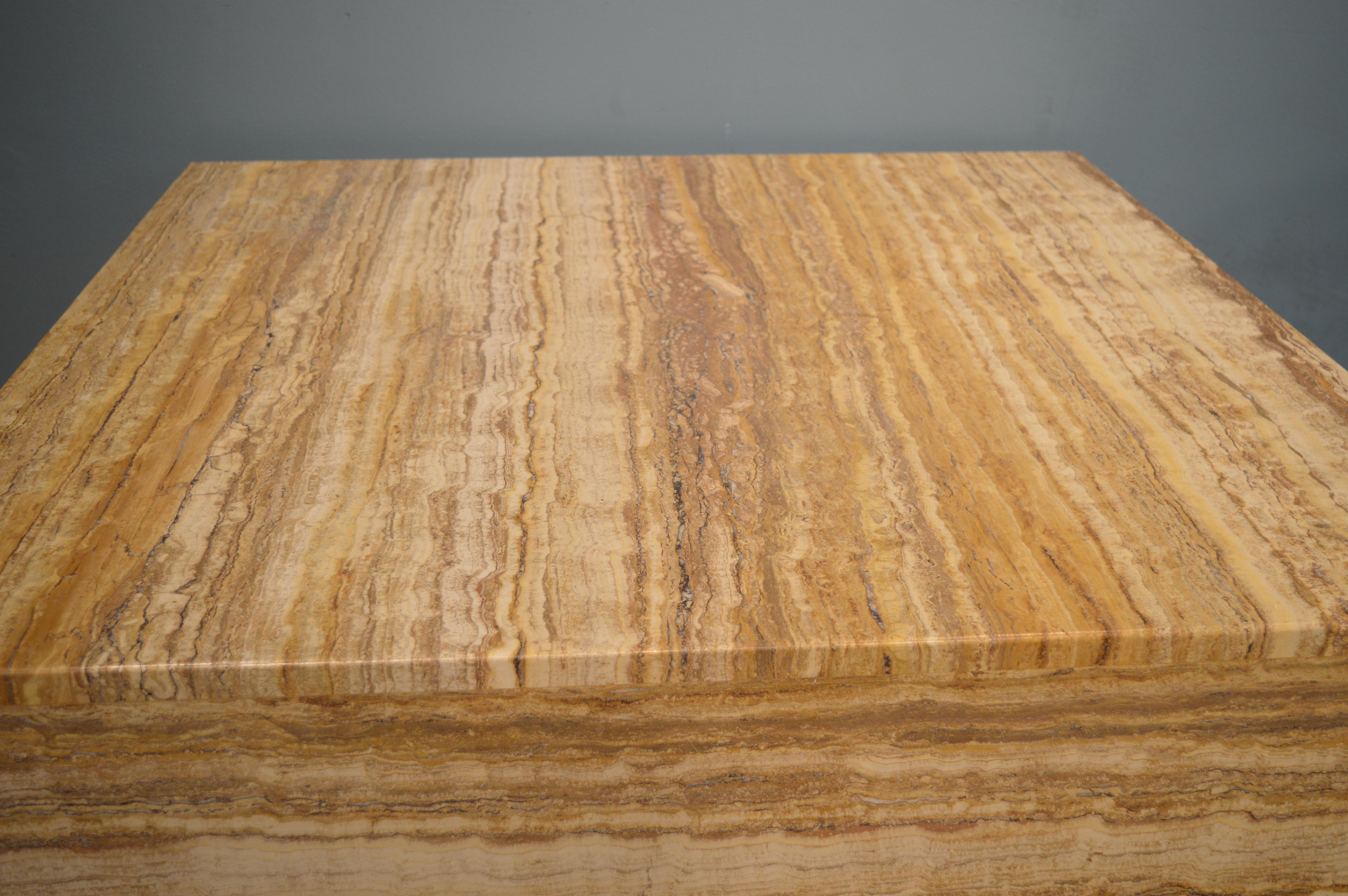 Travertine Coffee Table 3