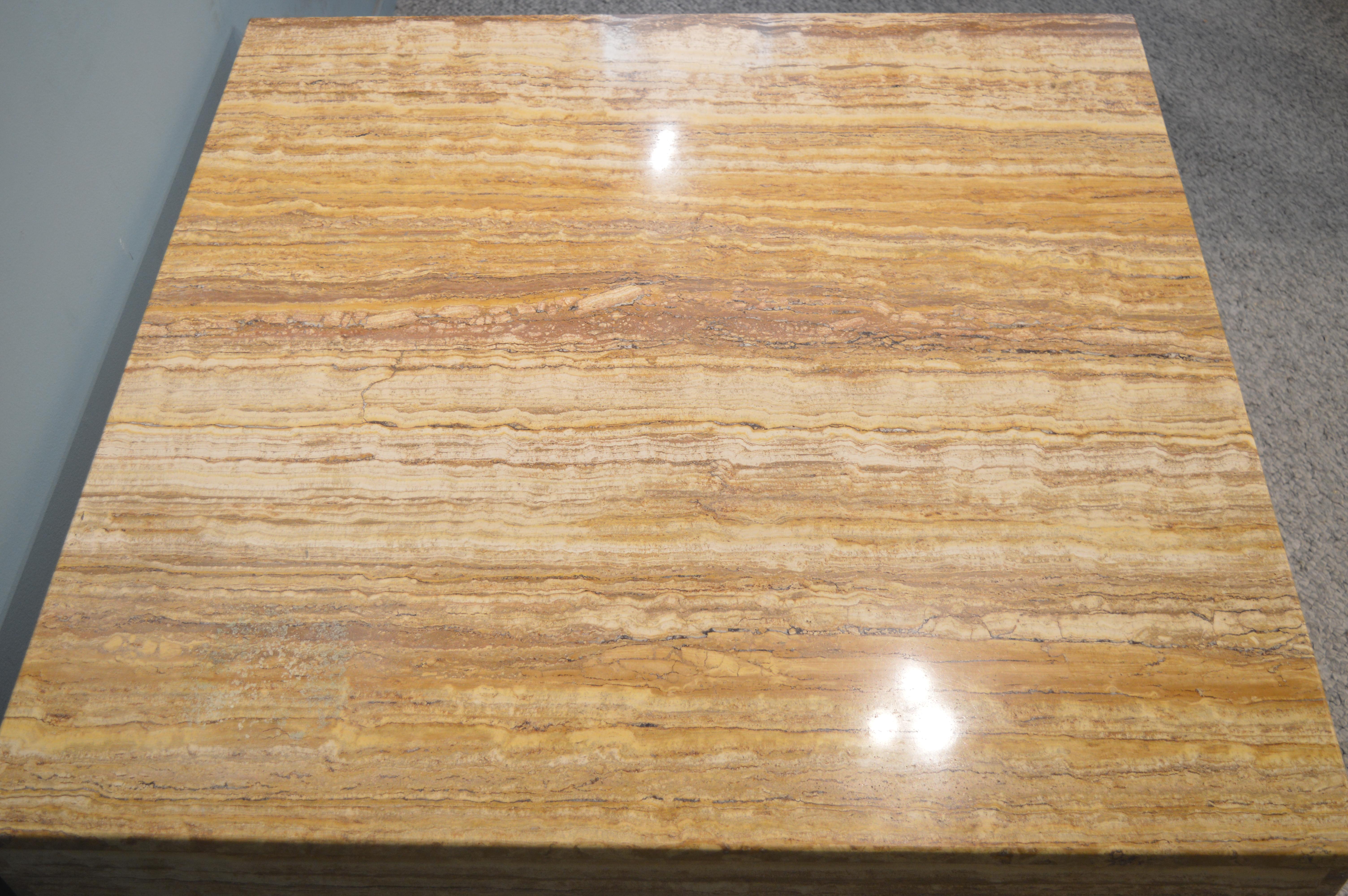Travertine Coffee Table 1