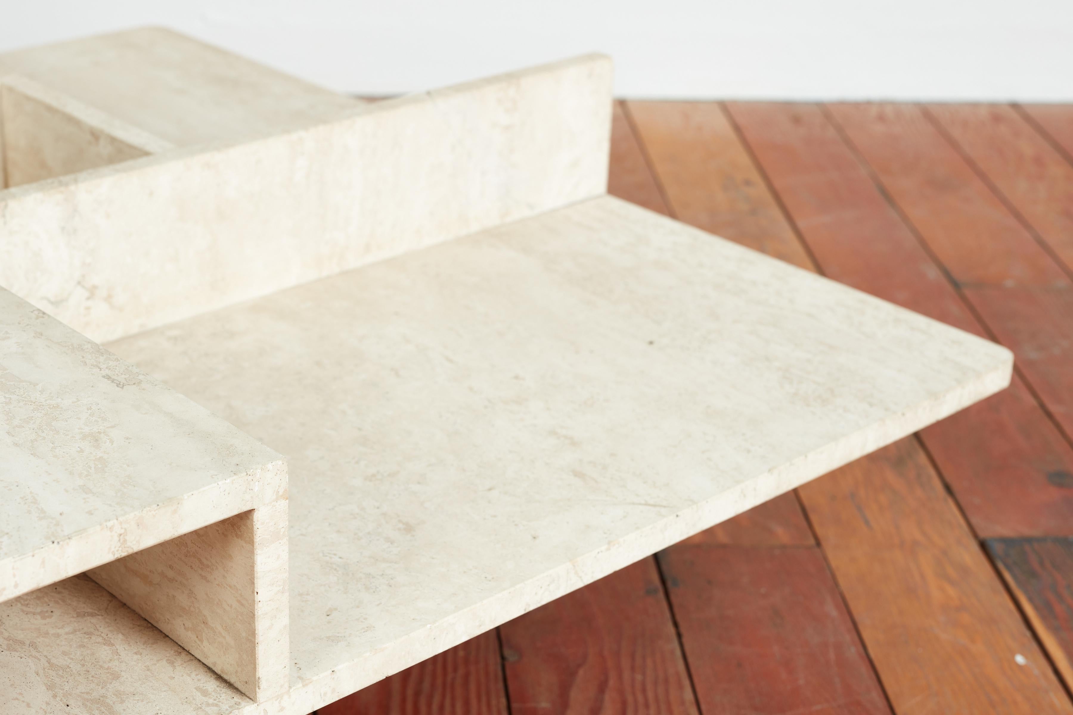 Travertine Coffee Table 2