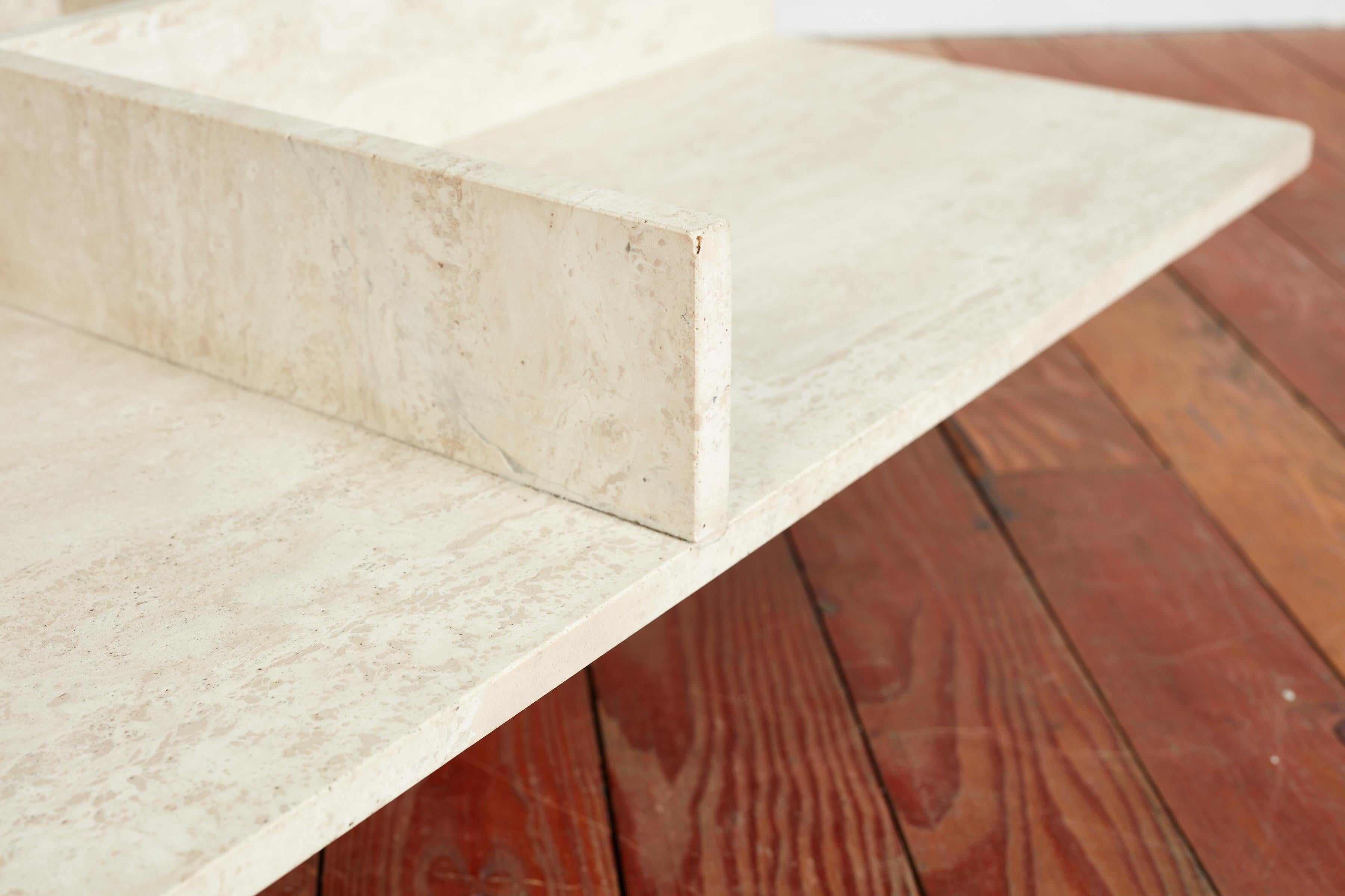 Travertine Coffee Table 3