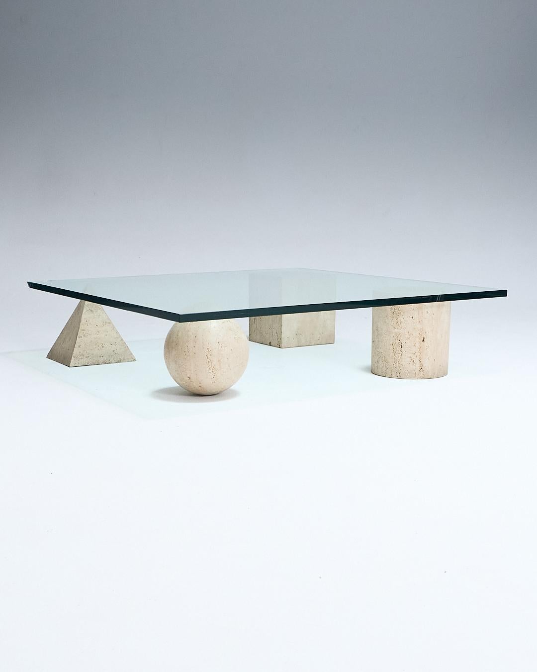 Mesa de centro escultórica 