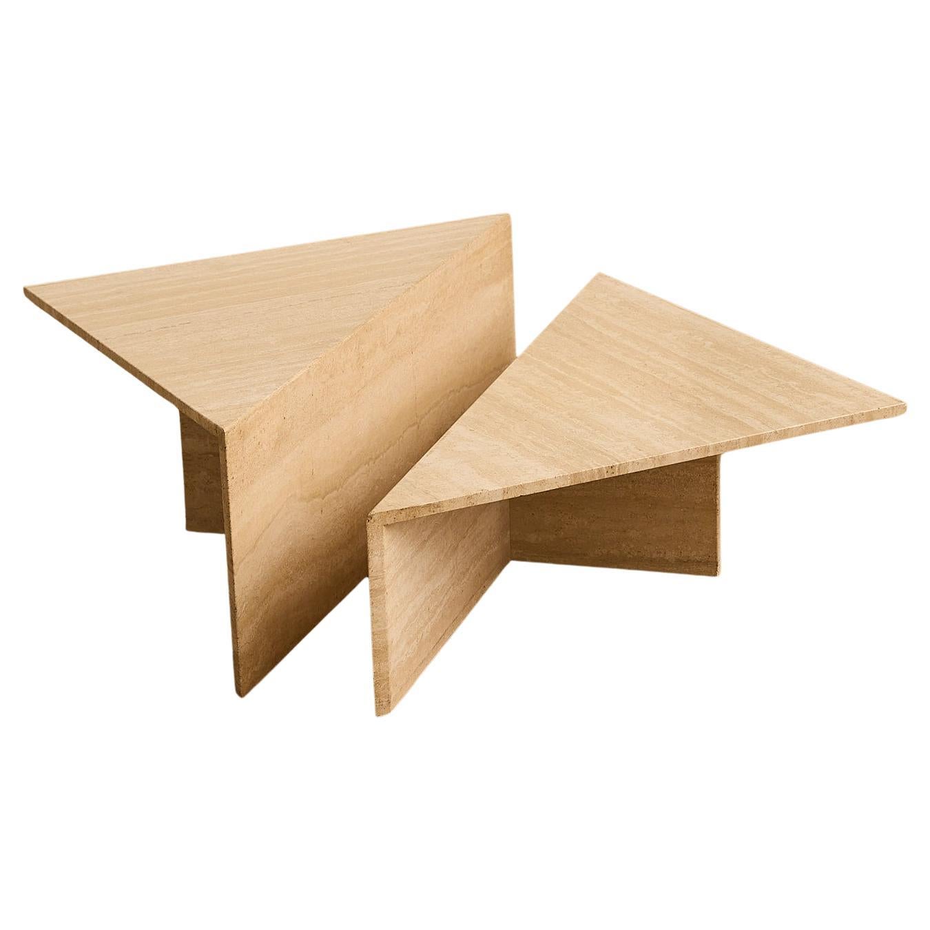 Tables basses en travertin par Up&Up en vente