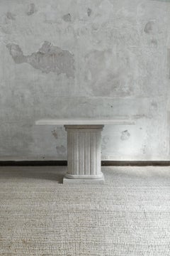 Console en travertin