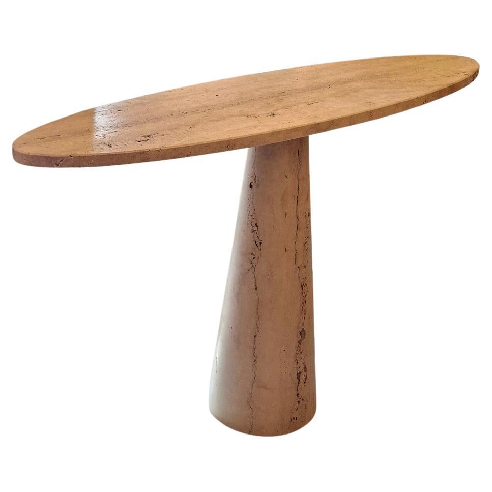 Console in travertino in vendita