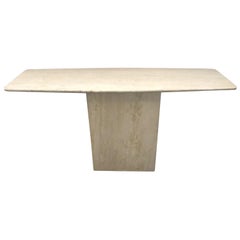 Travertine Console Table FINAL CLEARANCE SALE