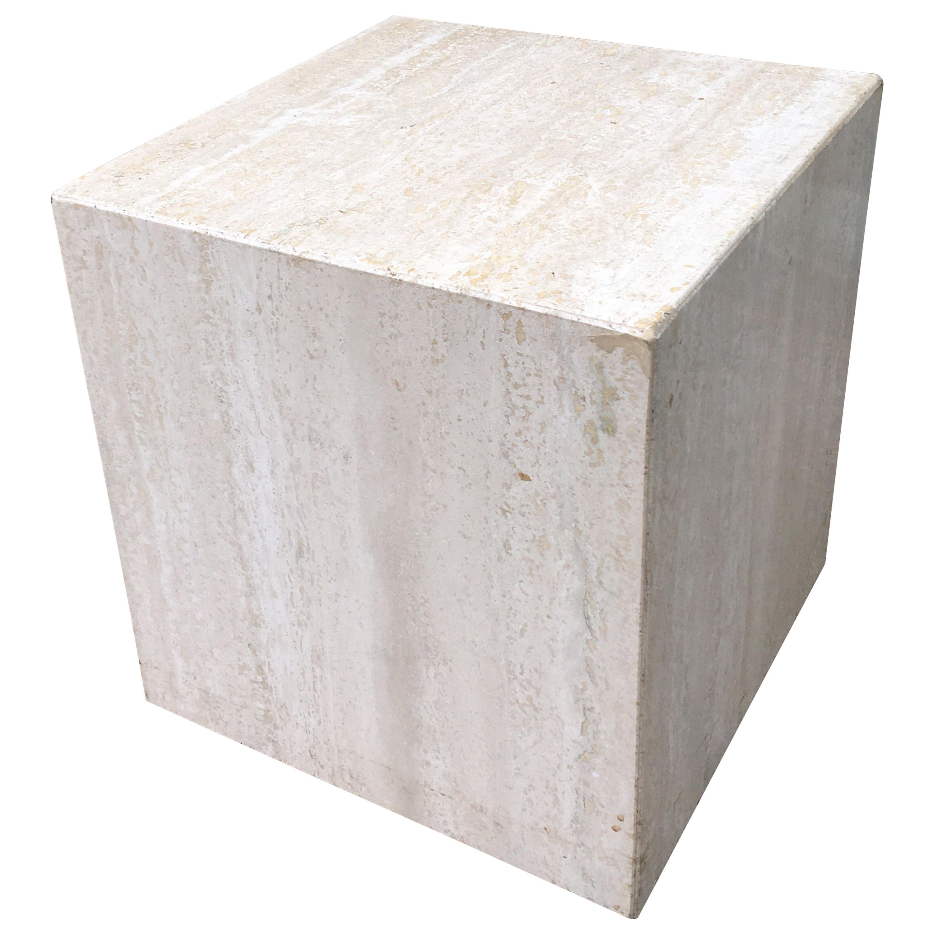 Travertine Cube