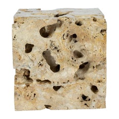 Travertine Cube