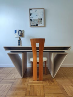 Travertine Desk - Claude Berraldacci