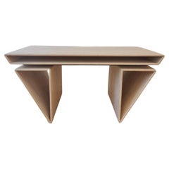 Travertine Desk - Claude Berraldacci