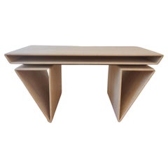 Travertine Desk - Claude Berraldacci 