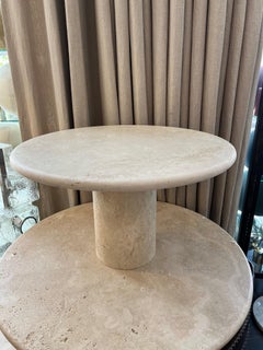 Travertine Dining  Table by Le Lampade