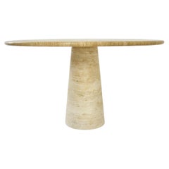 Travertine dining table Contemporary