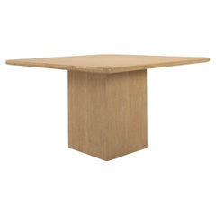 Travertine Dining Table, Italy, 1970s
