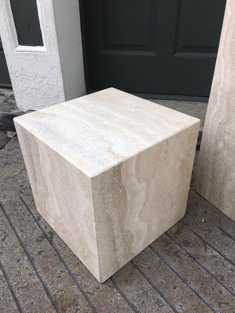 Travertine Display Stands at 1stDibs