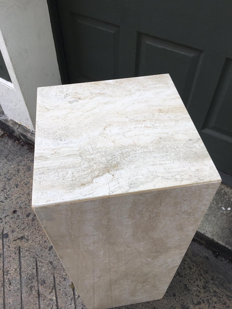 Travertine Display Stands at 1stDibs