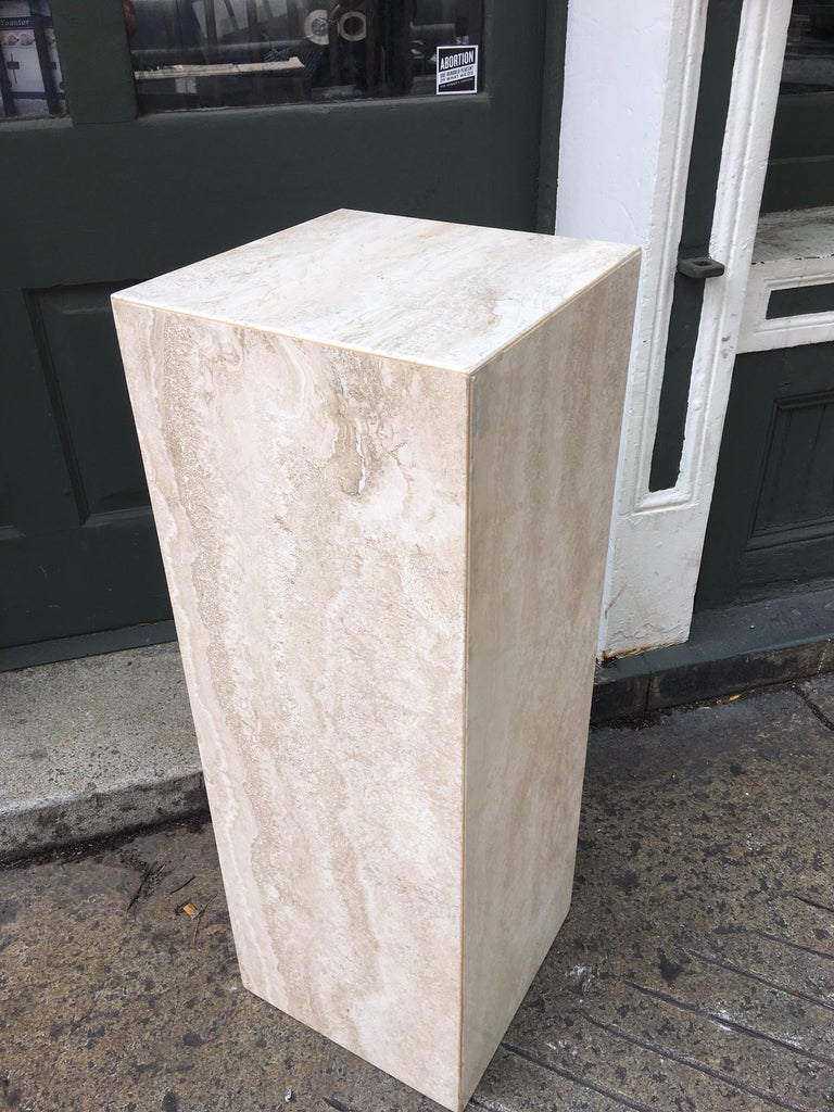 Travertine Display Stands at 1stDibs