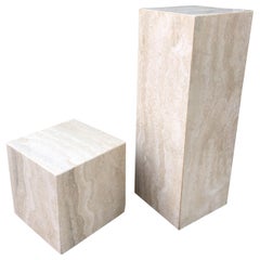 Travertine Display Stands