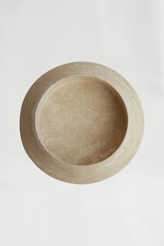 Travertine Eclipse Bowl Centerpiece XXL  Limited Edition
