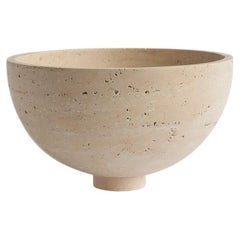 Travertine Fruit Bowl, Centerpiece