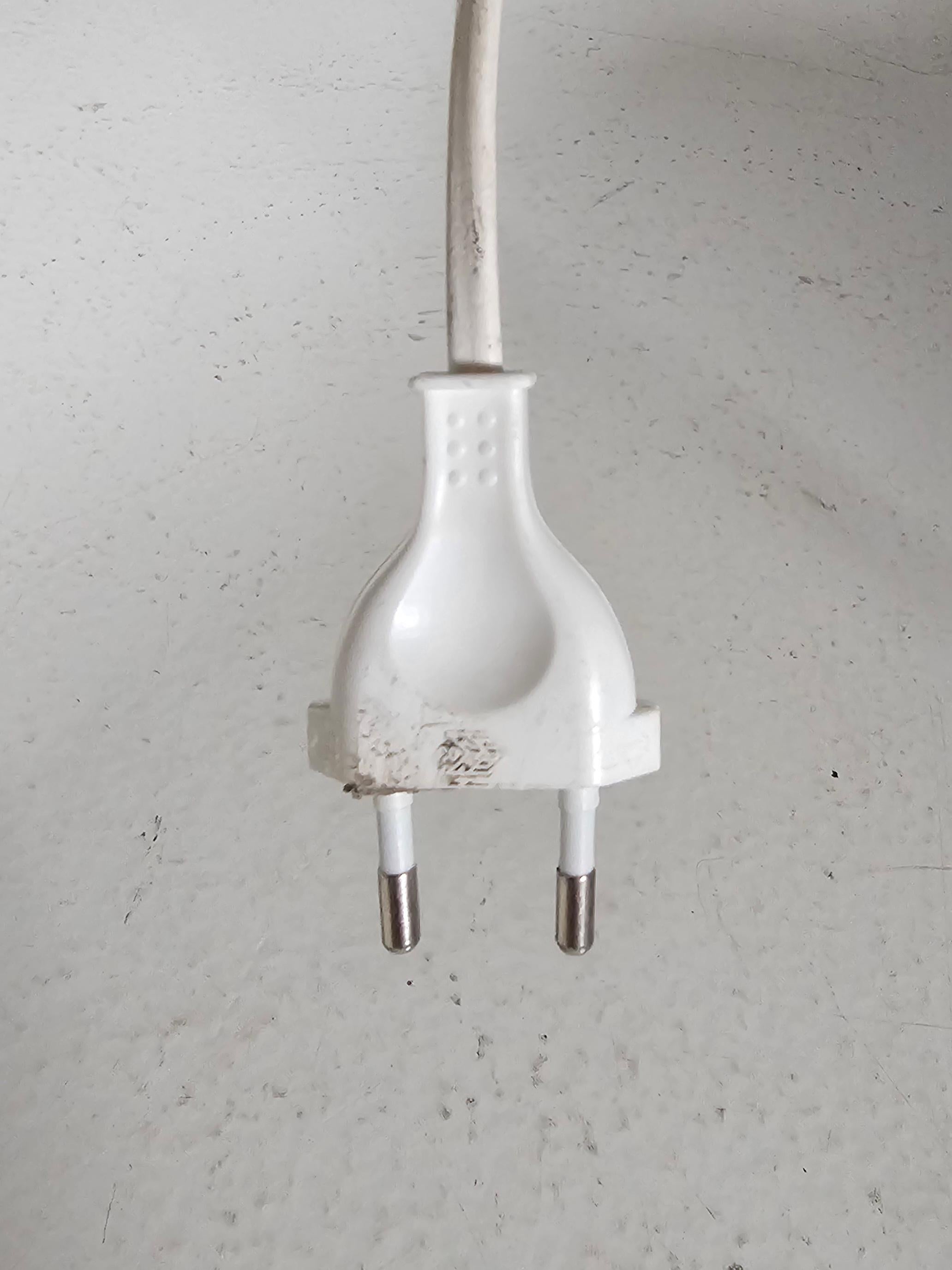 Grande lampe de table sculpturale handmate en travertin avec globe en verre, Italie, années 1970 en vente 5