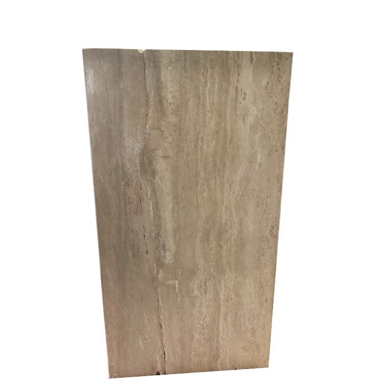 travertine table base