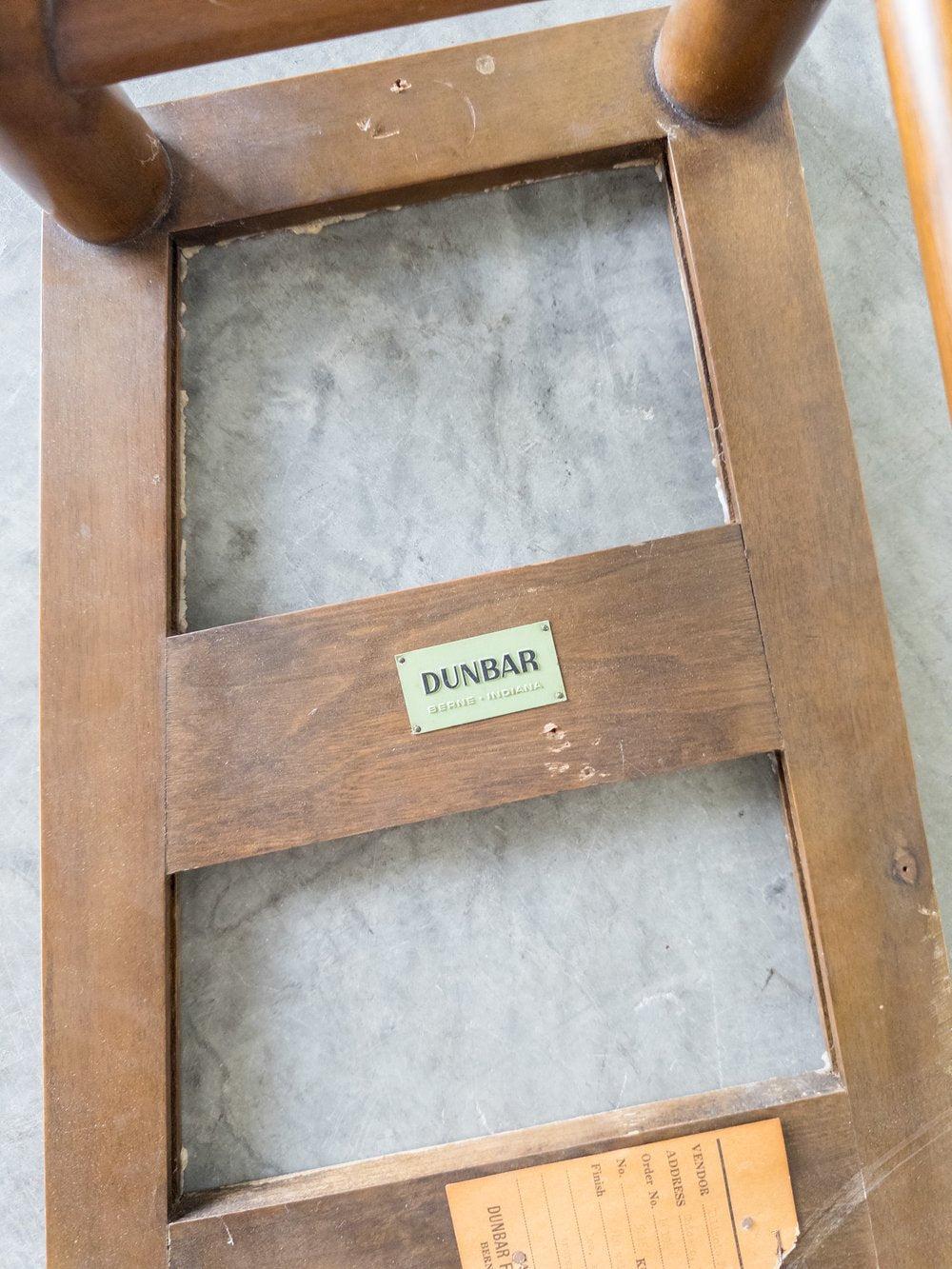 Travertine Marble-top Wedge End Table by Edward Wormley For Dunbar In Good Condition For Sale In New York, NY