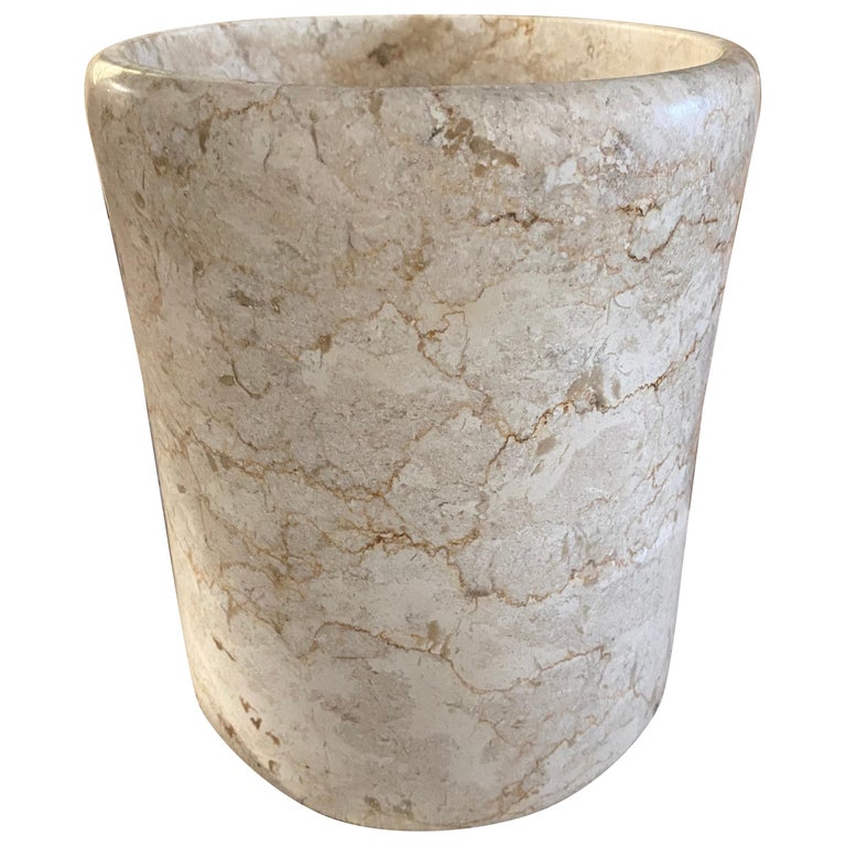 Travertine Marble Wine Cooler at 1stDibs