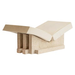 Bibliothèque moyenne en travertin 
Mathilda
