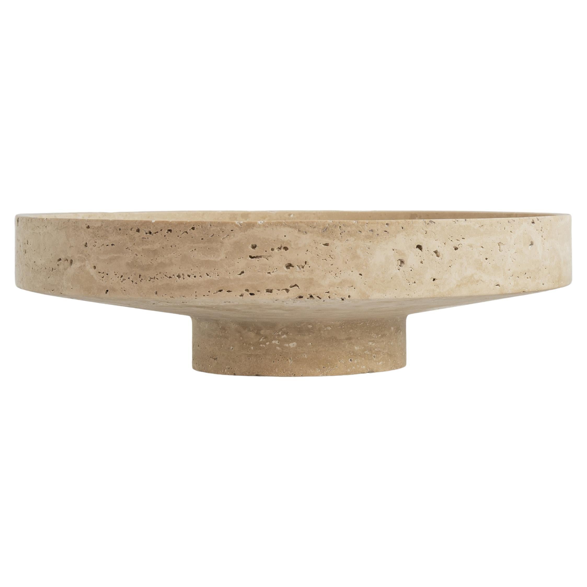 Travertine Narrow Bowl XL