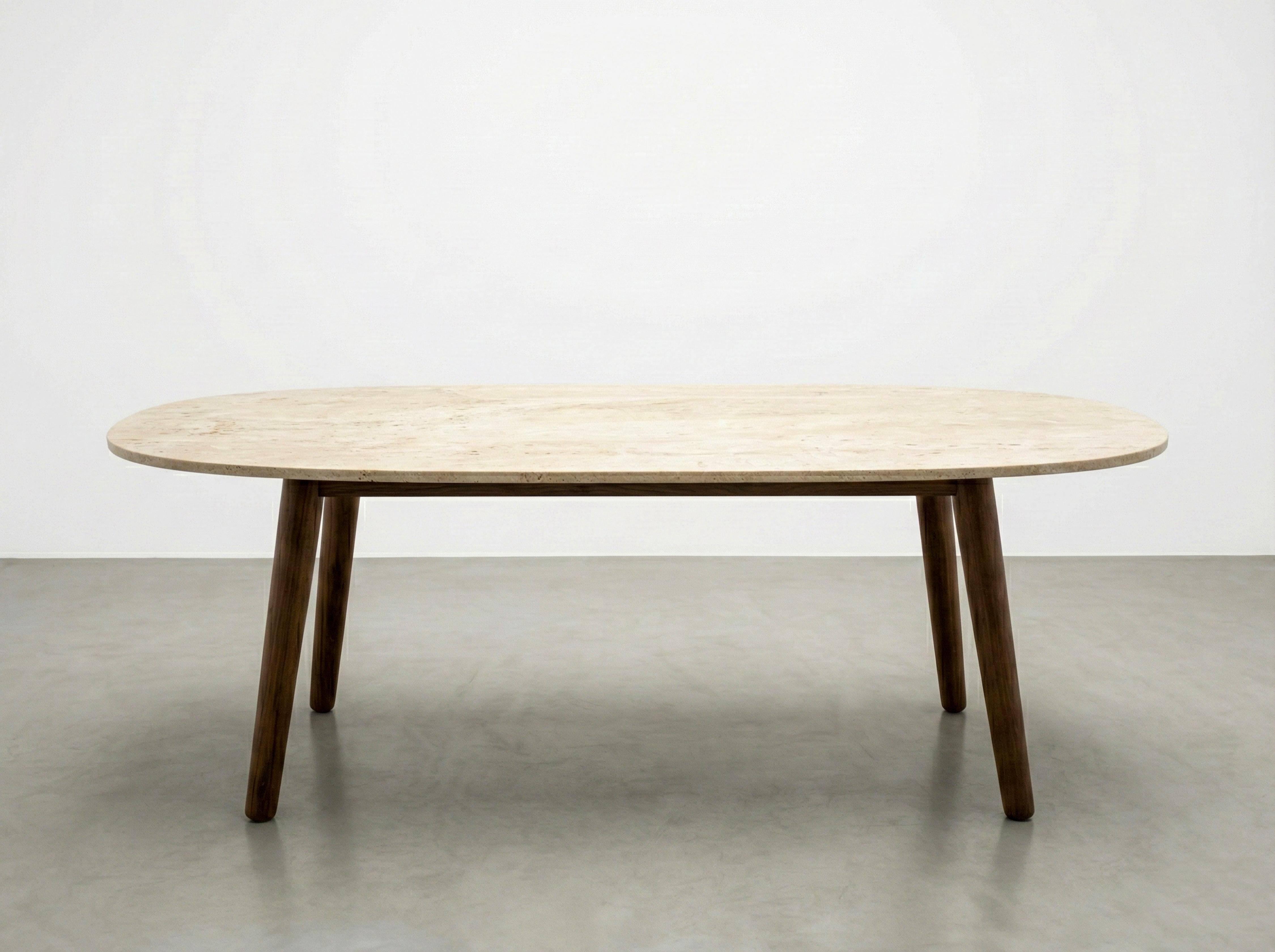 TRAVERTINE TABLE WITH WALNUT BASE

Type of Marble: Travertine
Dimensions: 43 Inches (110 cm)
Leg Model: Walnut
Customizable: Available!
Production Time: 3-4 Weeks
Shipping Cost: Free!
Package Method: Wooden Pallet

We customize all of our furnitures