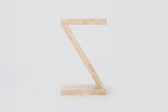 Travertine Side Table by Petra Madalena