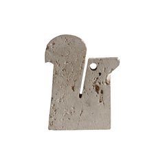 Travertine Squirrel Sculpture, Card, Letter Holder by Fratelli Mannelli, 1970s