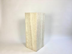 Travertine Stone Plinth / Pillar / Plant Stand
