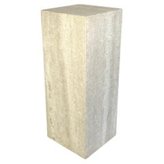 Travertine Stone Plinth / Pillar / Plant Stand