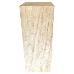 Travertine Stone Plinth / Pillar / Plant Stand