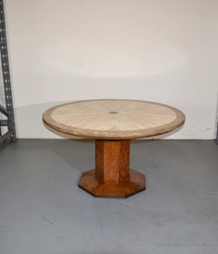 Travertine Table by John Widdicomb