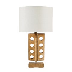 reading lamp Travertine Table Lamp