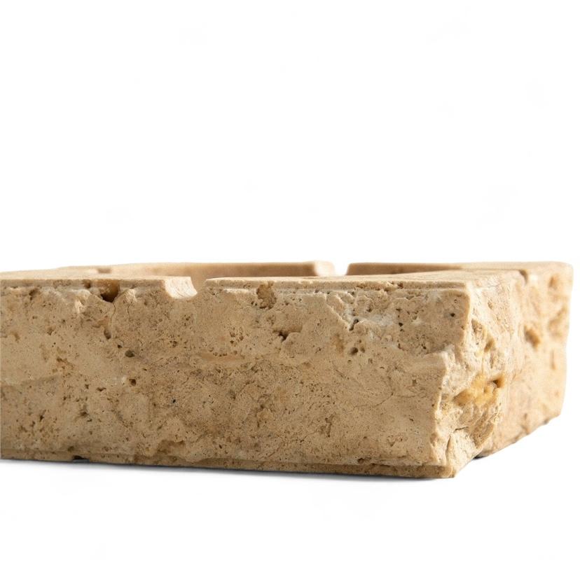 Cubo enfriador de vino - Soporte de piedra travertino para vino y champán - 25oz Bohemio en venta