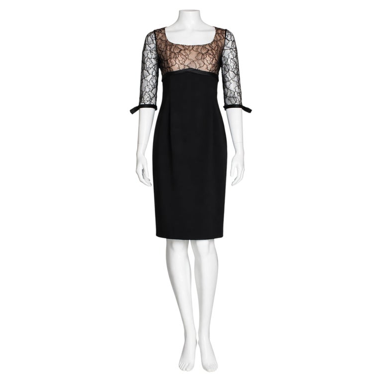 Travilla 1960s Vintage Black Cocktail Dress Illusion Lace Size 8 For Sale at 1stDibs Travilla 1960s Vintage Black Cocktail Dress Illusion Lace Size 8 For Sale at 1stDibs