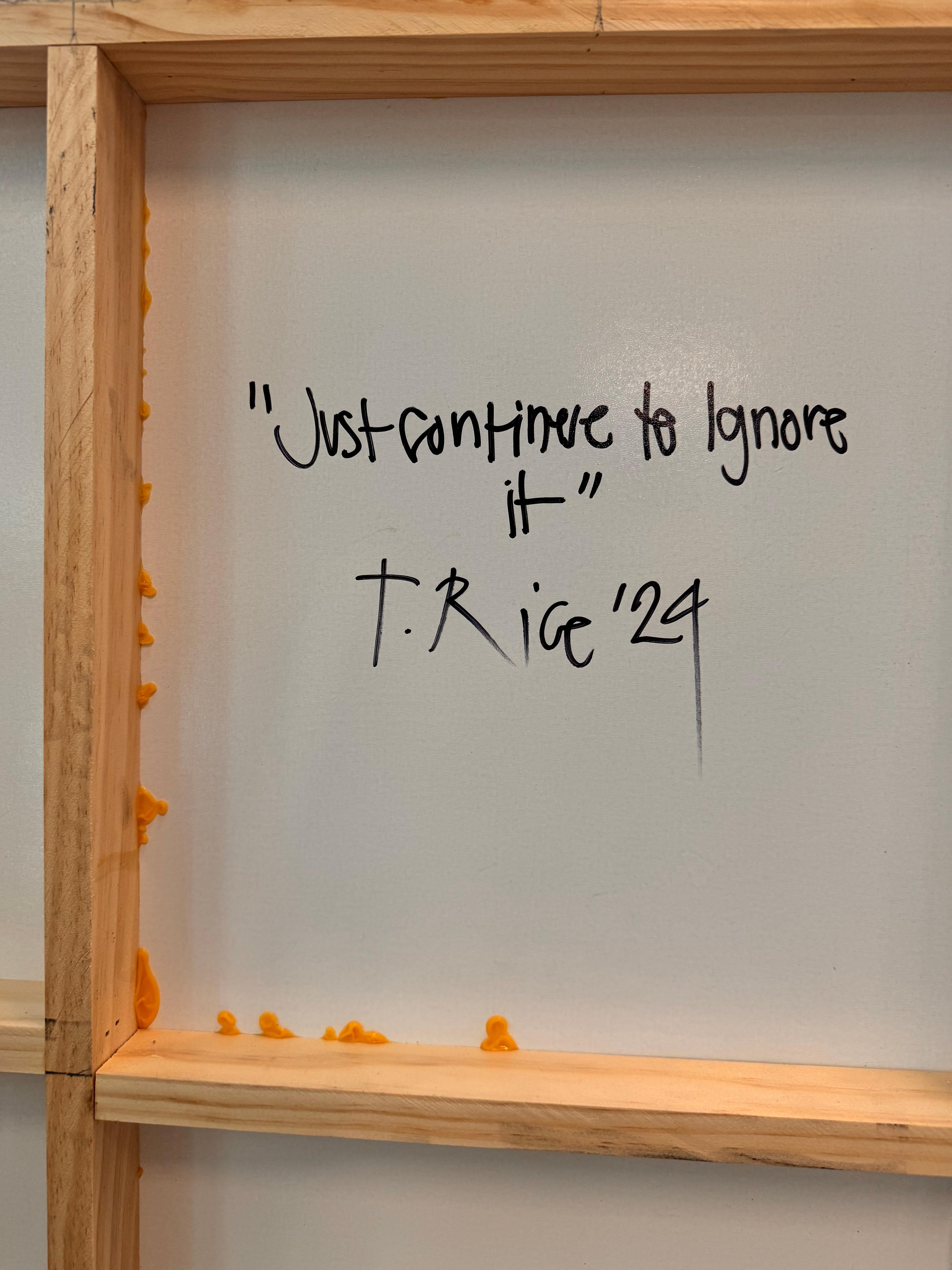 FIRMA E TITOLO SUL RETRO

b. 1968 Elkhart, IN

Travis Rice è un artista che attualmente risiede a Phoenix, AZ, dove insegna presso il Dipartimento di Artistics del Phoenix College. Originario di Elkhart, IN, inizialmente ha studiato design alla Ball