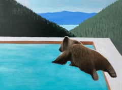 Diver (d'après Hockney)