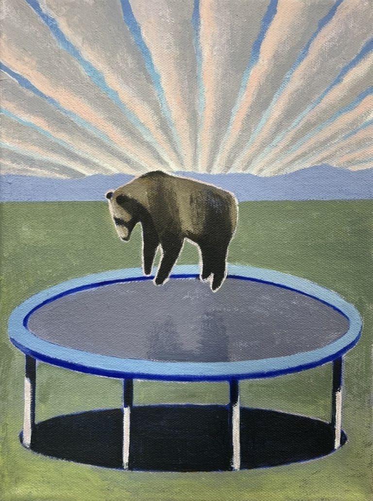 Travis Walker Animal Painting - Rebound